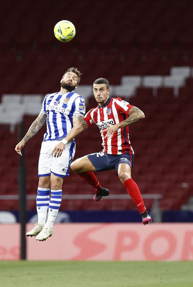 Igor Zubeldia seen during the La Liga Santander 2021/2022 match