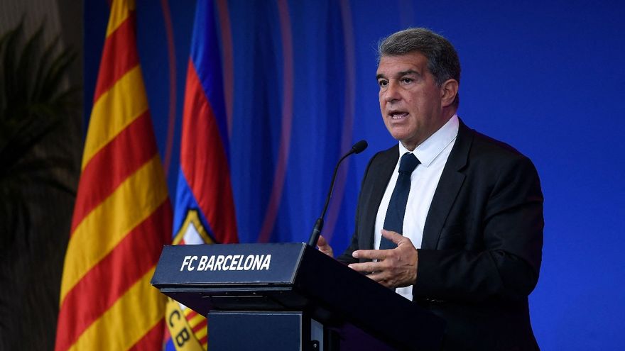 Joan Laporta has addressed the Messi situation