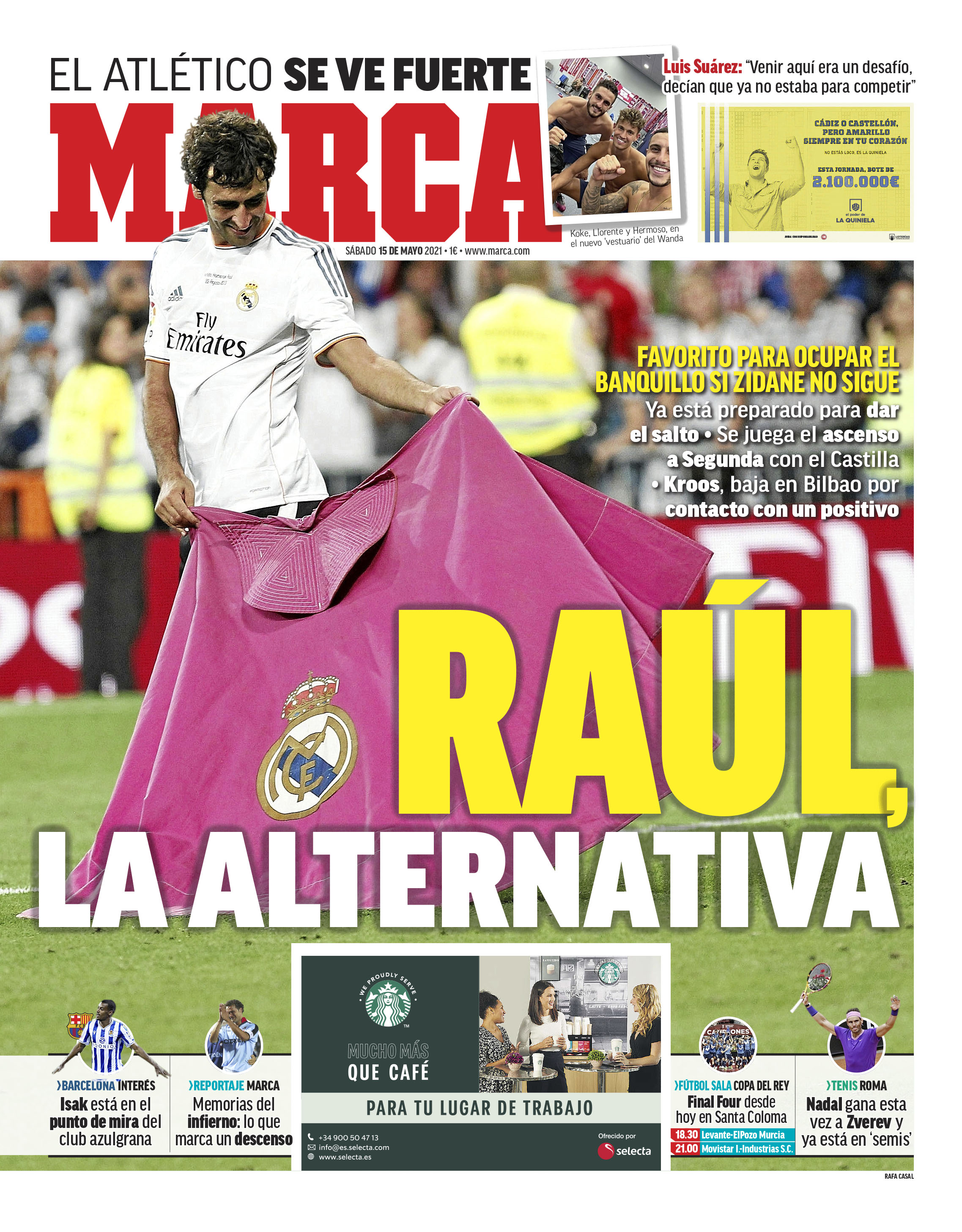 Today S Spanish Papers Raul Tipped To Replace Zidane Barcelona Femeni In The Champions League Final And Barcelona Move For Aguero And Depay My Soccer Hub