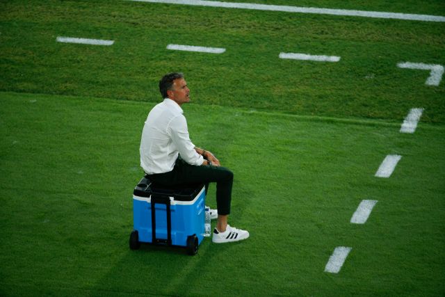 Luis Enrique at La Cartuja