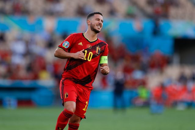 Eden Hazard of Belgium and Real Madrid