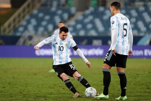 Lionel Messi of Argentina