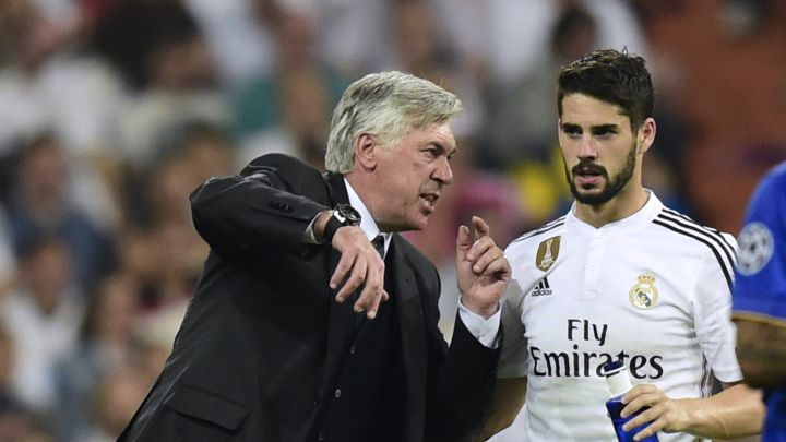 Carlo Ancelotti and Isco