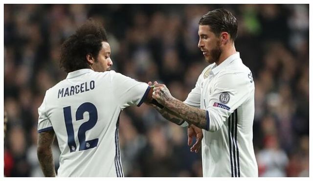 Marcelo and Sergio Ramos