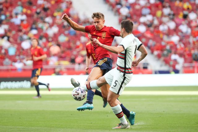 La Roja Draw 0 0 With Iberian Neighbours Portugal At The Wanda Metropolitano Football Espana