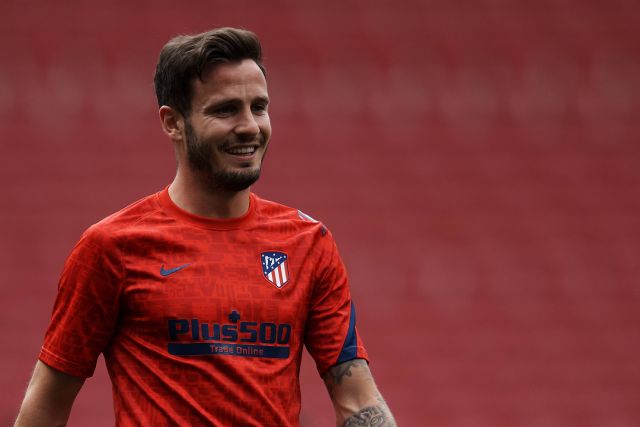 Saul Niguez of Atletico Madrid