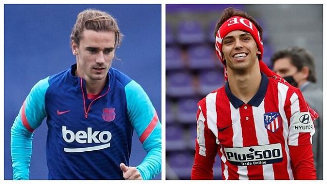 Antoine Griezmann and Joao Felix