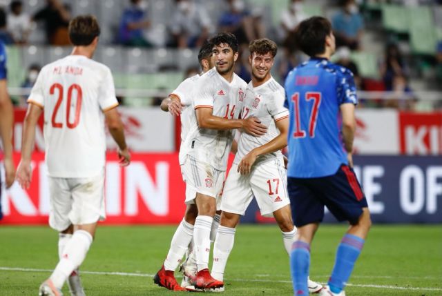 La Roja Come Back To Draw 1 1 With Japan In Olympic Games Warm Up Football Espana