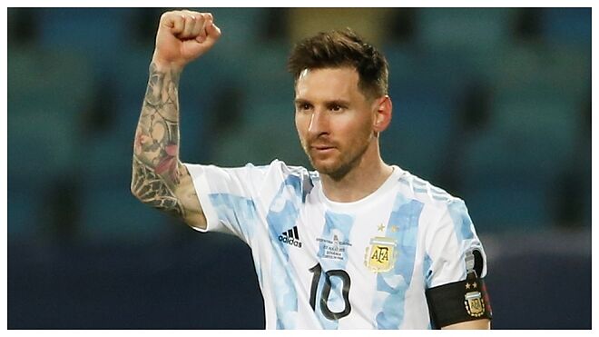 Lionel Messi Captains Argentina In Crunch 2021 Copa America Final Football Espana