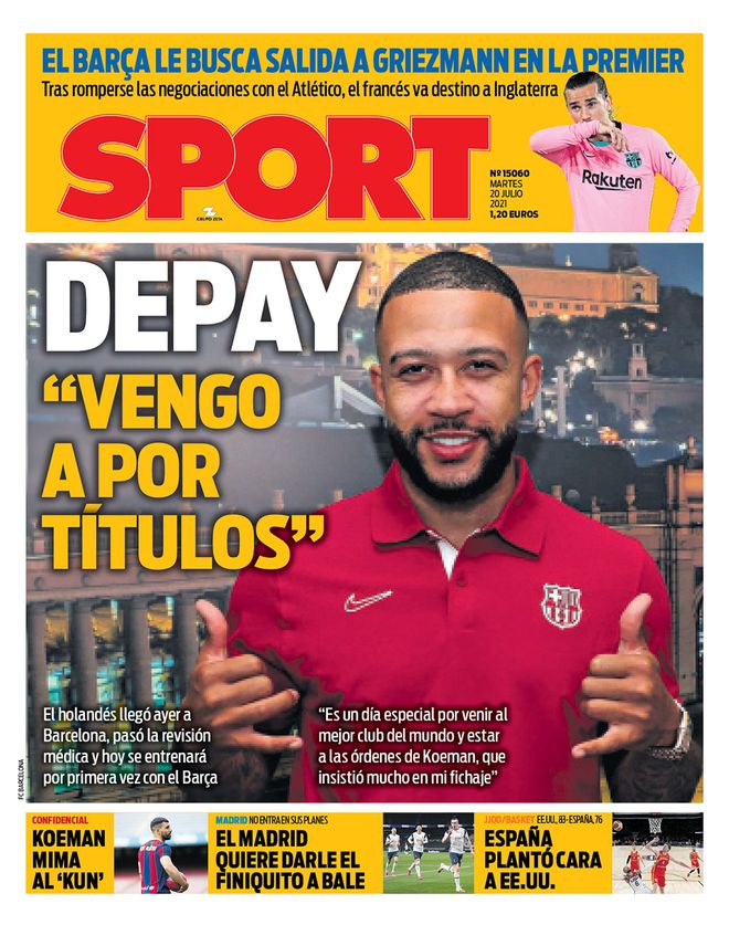 Spanish football evening headlines: Memphis Depay on target in Barcelona  friendly win and Eduardo Camavinga edges towards La Liga move - Football  España