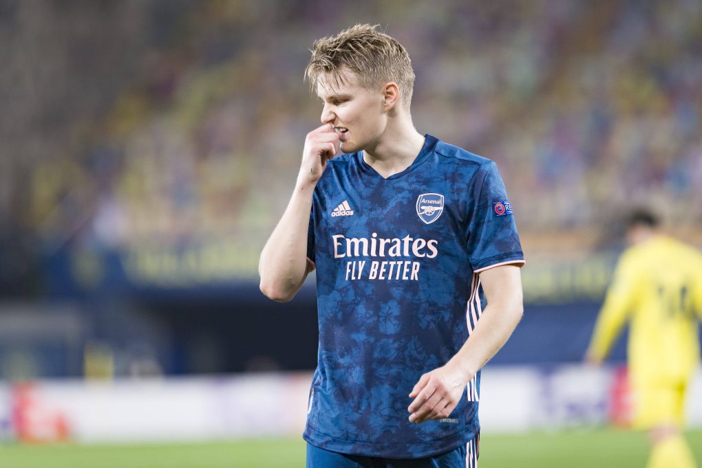 Martin Odegaard of Real Madrid is headed to Arsenal