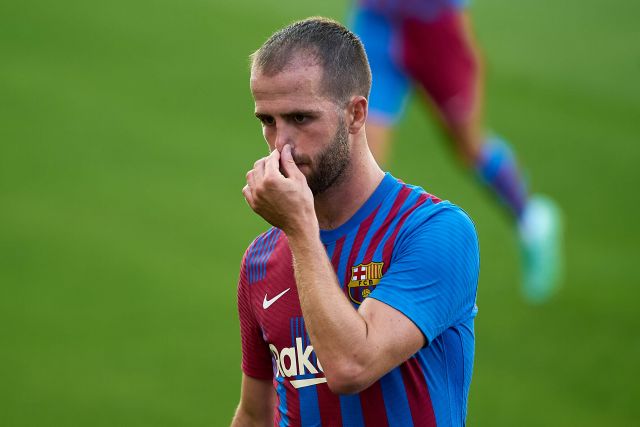 Miralem Pjanic of FC Barcelona