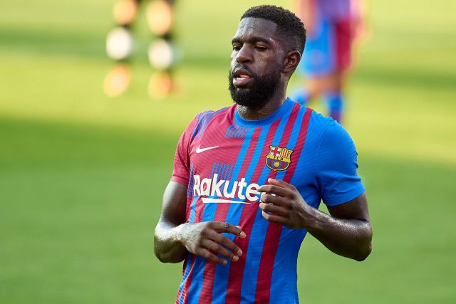 Samuel Umtiti of Barcelona