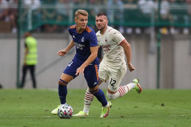 Martin Odegaard was dropped by Carlo Ancelotti