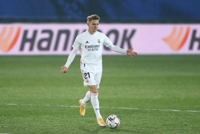 Martin Odegaard of Real Madrid