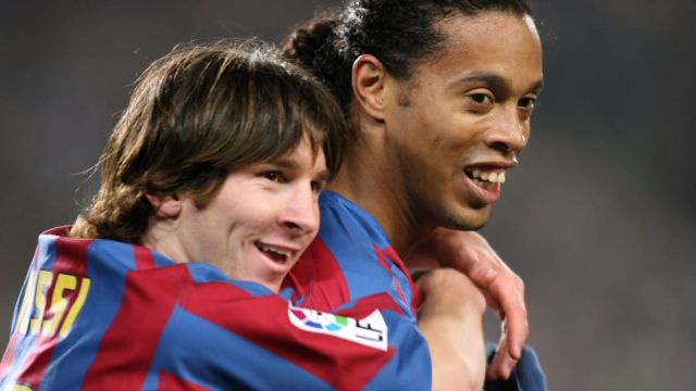 ronaldinho vs messi