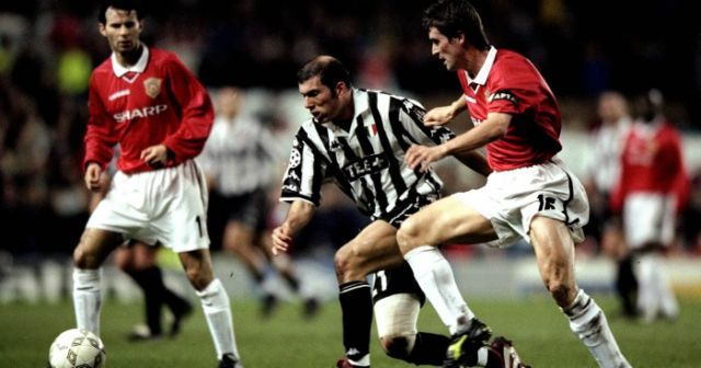 Roy Keane and Zinedine Zidane