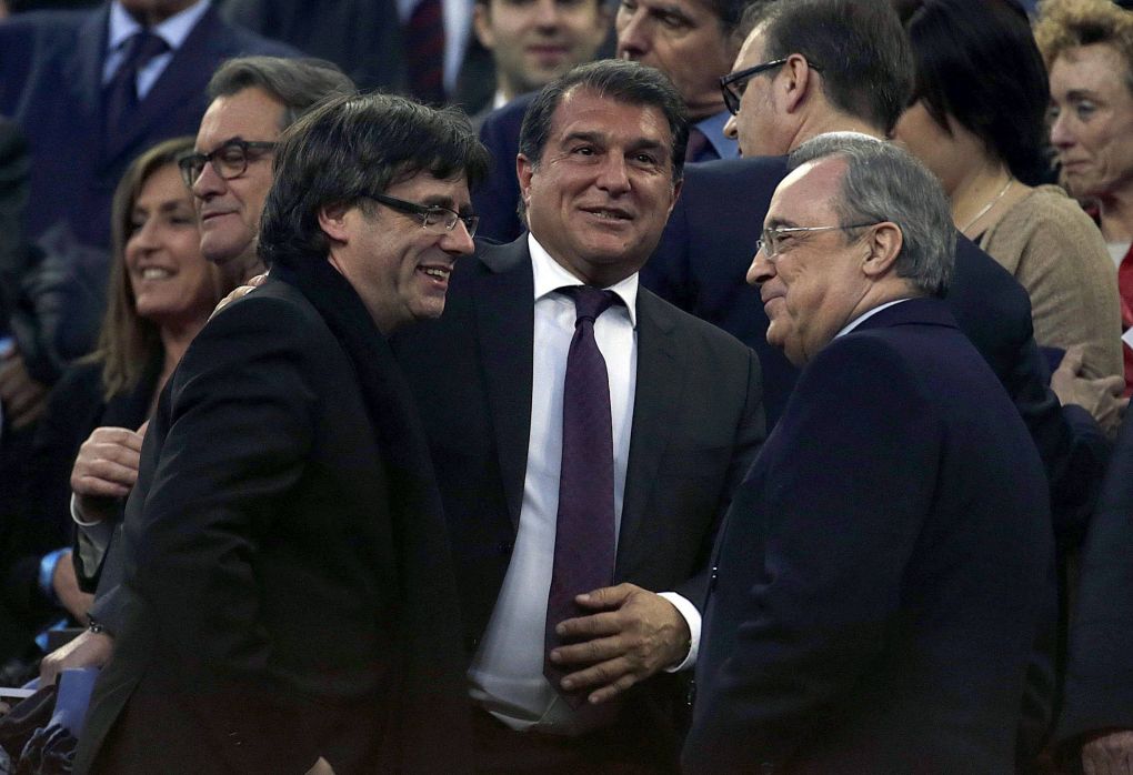 Laporta and Perez of Real Madrid and Barcelona are not popular with Tebas
