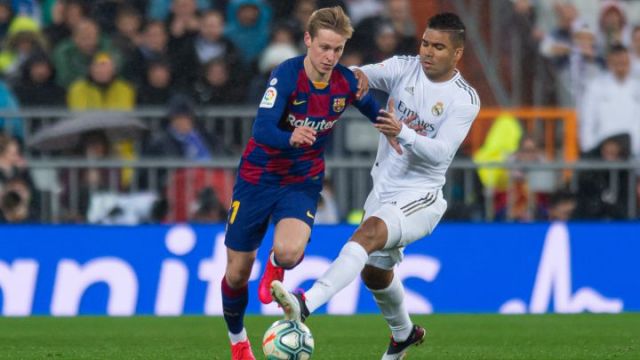 Frenkie de Jong and Casemiro