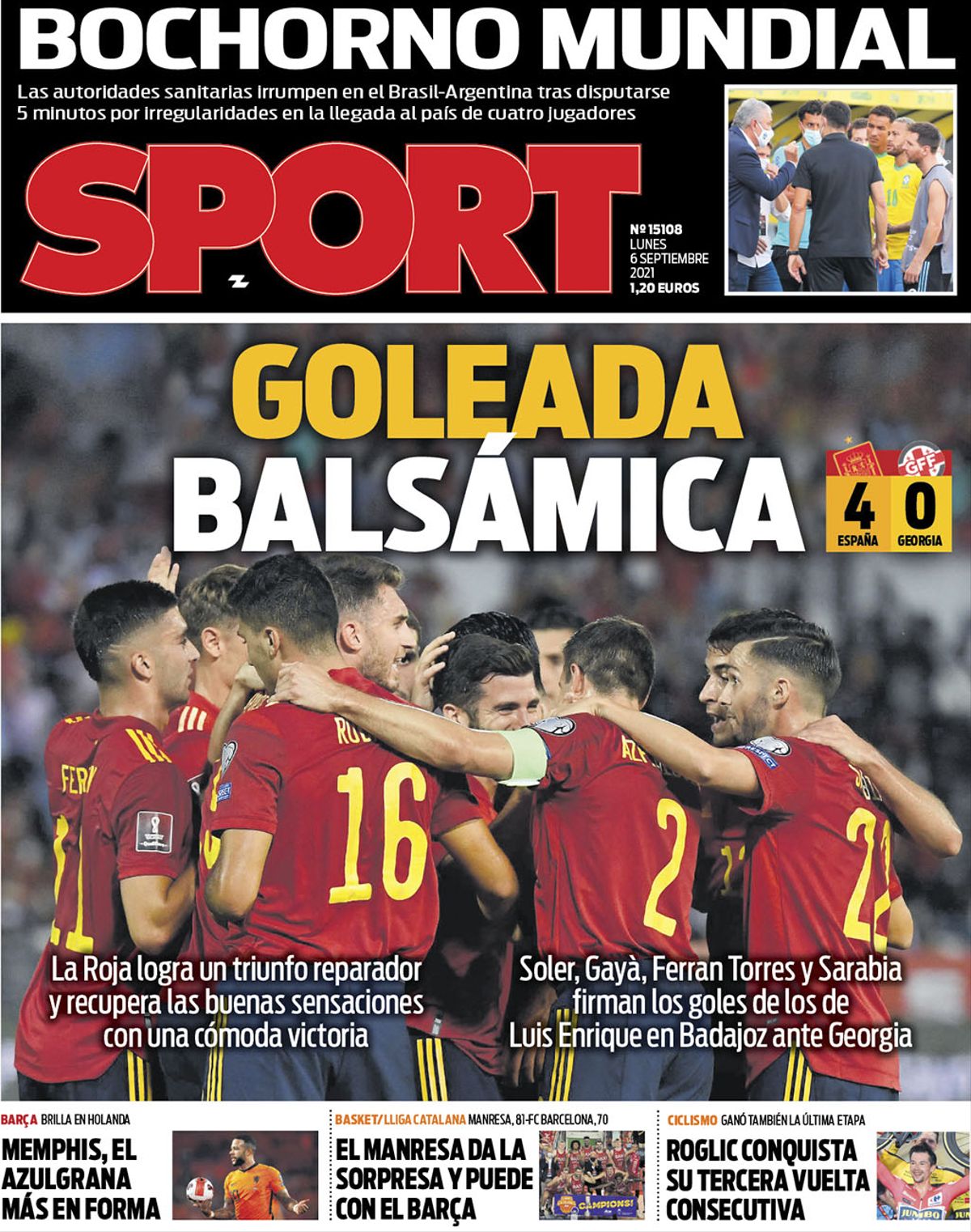 Today's Spanish Papers: Spain secure vital win against Georgia ahead of  Kosovo test - Football España