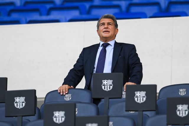 Joan Laporta of Barcelona