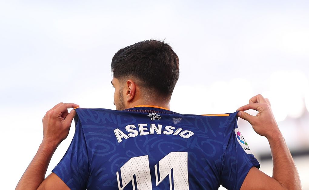Marco Asensio of Real Madrid