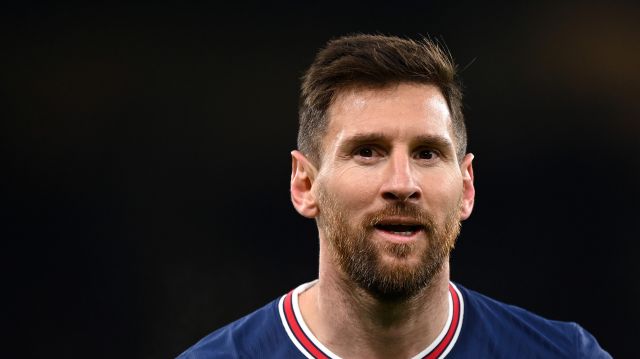 Lionel Messi of PSG