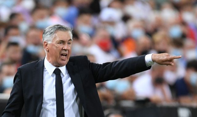 Carlo Ancelotti of Real Madrid