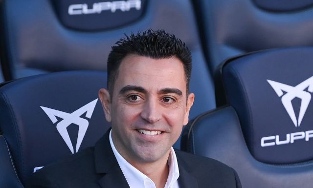 Xavi Hernandez of FC Barcelona