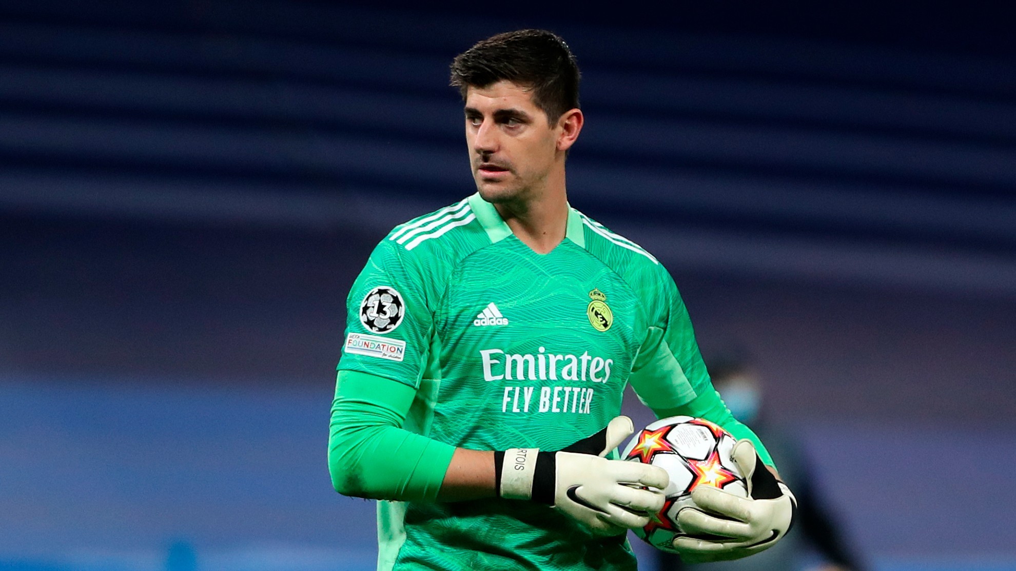 Thibaut Courtois has faith in Real Madrid's experience ahead of ...