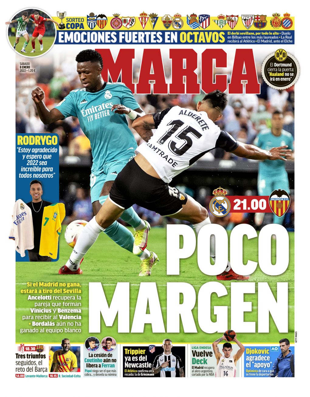 Today's Papers Real Madrid have little margin for error as Philippe
