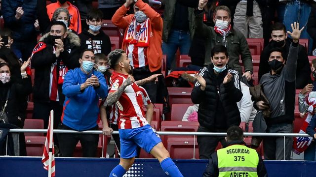 Angel Correa of Atletico Madrid