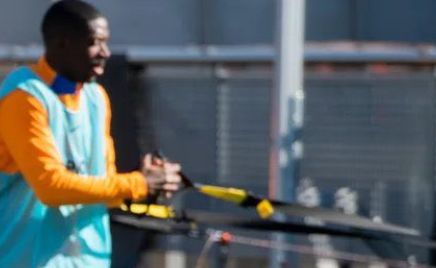 Ousmane Dembélé of FC Barcelona