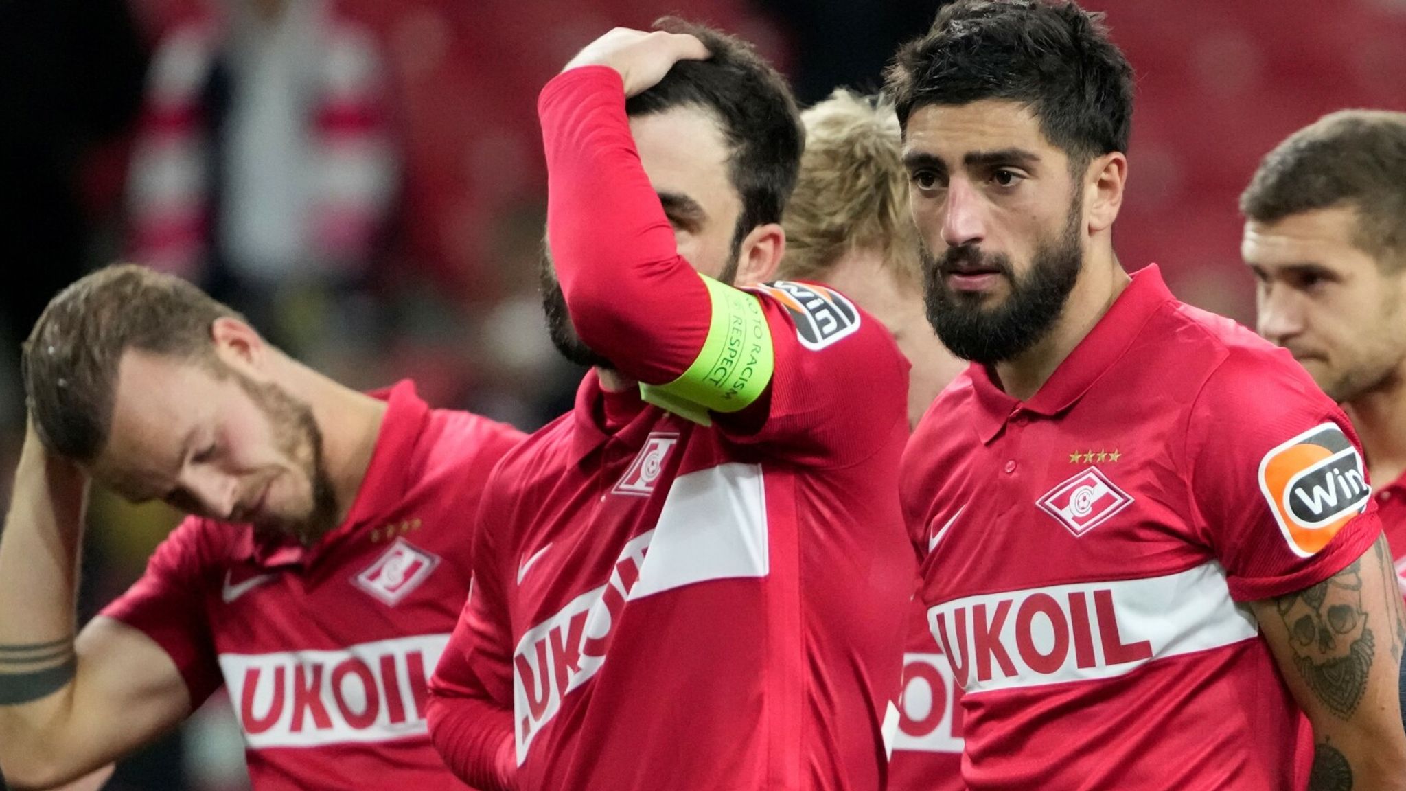 April 9, 2018, Moscow, Russia. The stadium of the Spartak football