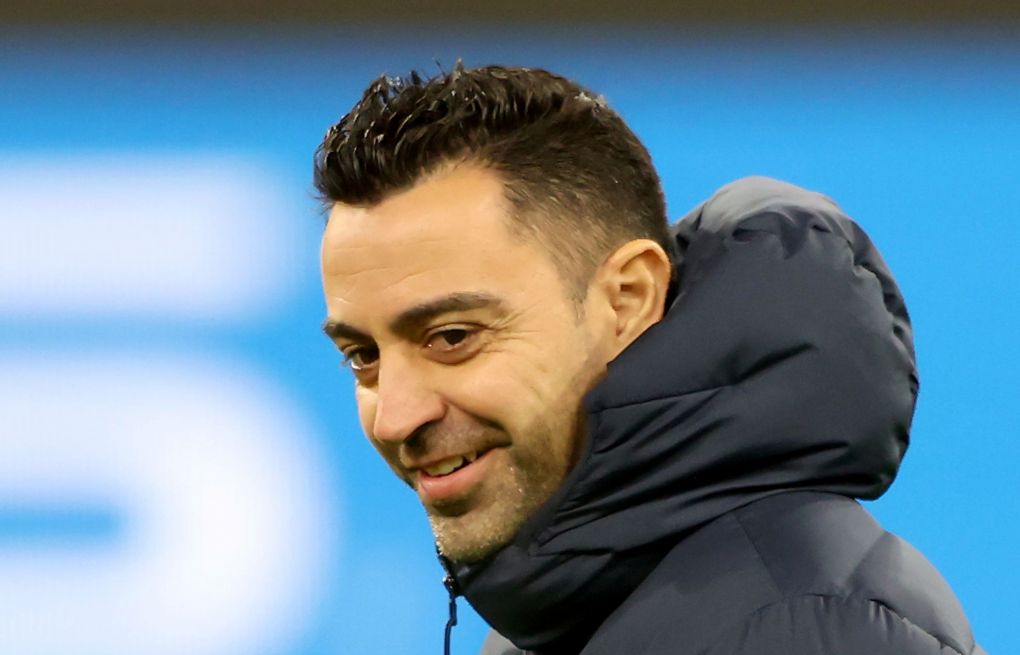 Xavi Hernandez of FC Barcelona