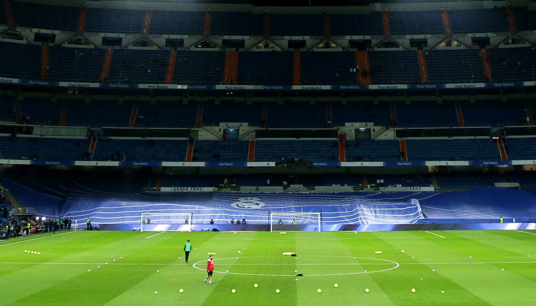 Why are the Seats Covered at Real Madrid 