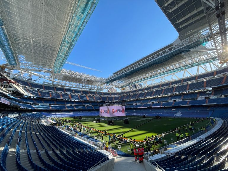 NEW Santiago Bernabéu stadium works (September 2023)