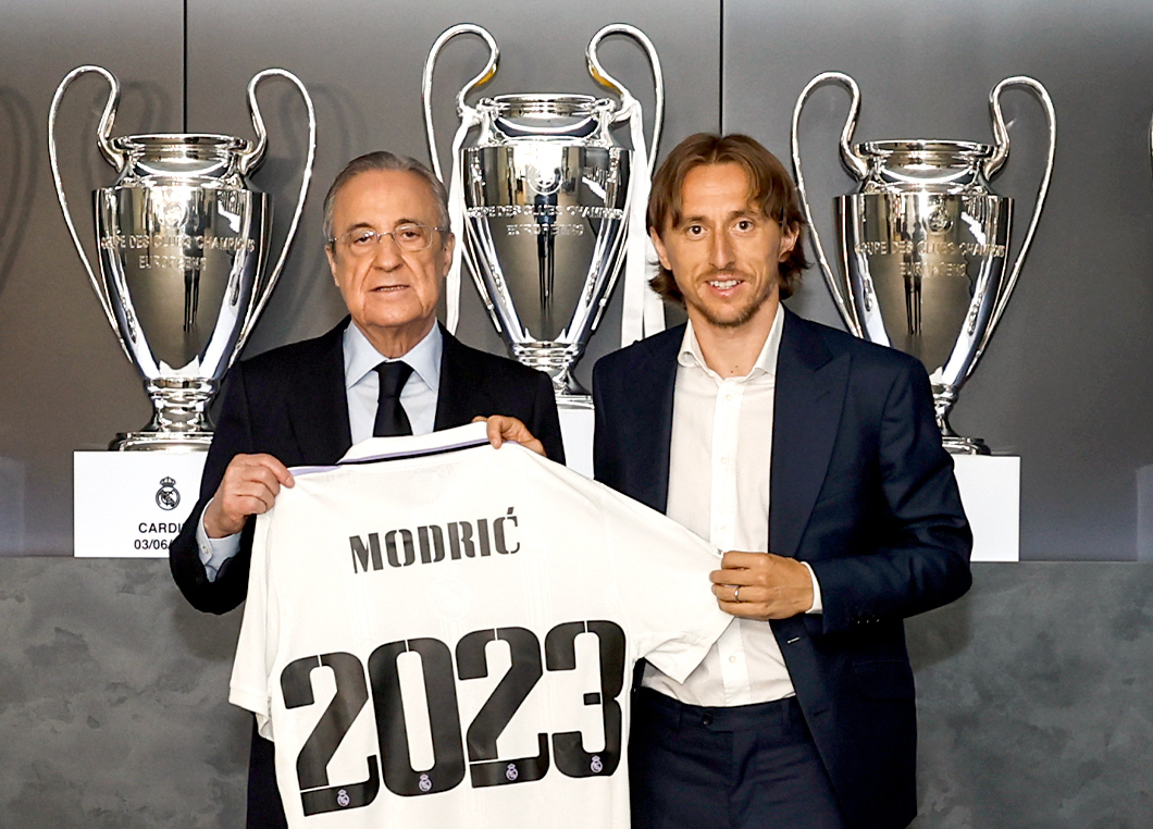 La Liga: Luka Modric renews Real Madrid contract until 2023 - Articles