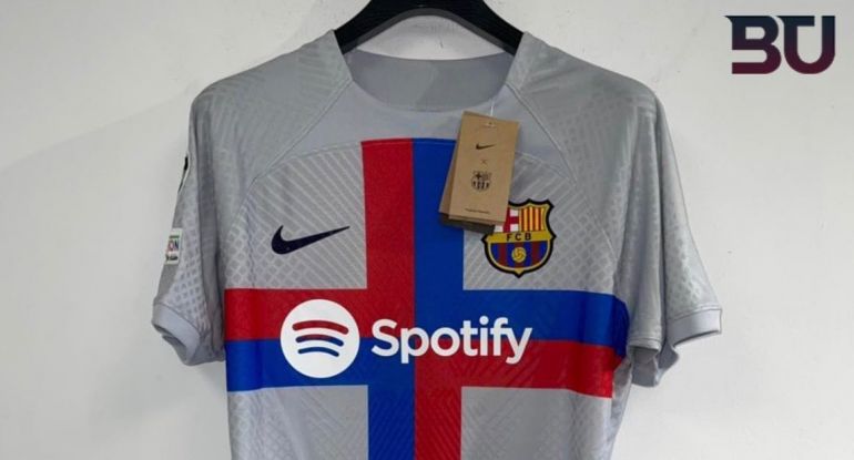 Leaked images of Barcelona's third kit for the 2022/23 season emerge ...