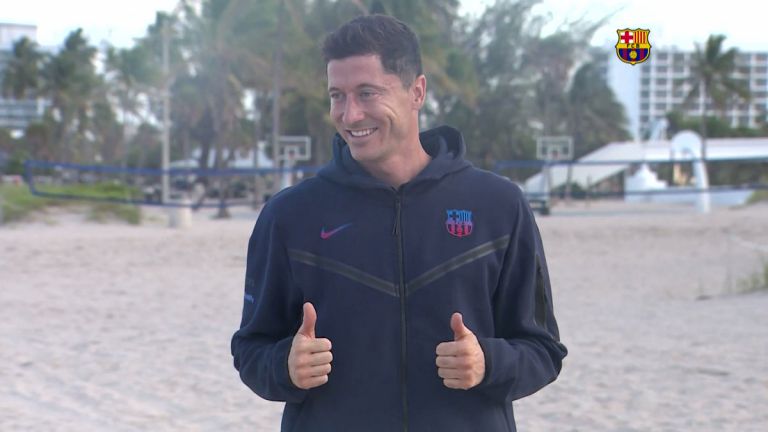 Robert Lewandowski Outlines His Ambitions With Barcelona For This ...