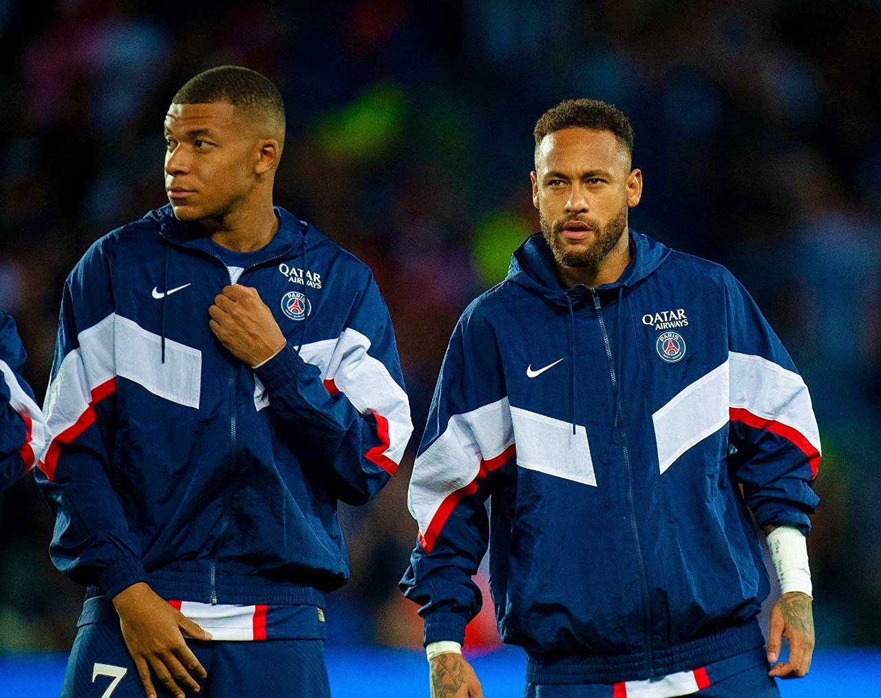 Kylian Mbappé e Neymar