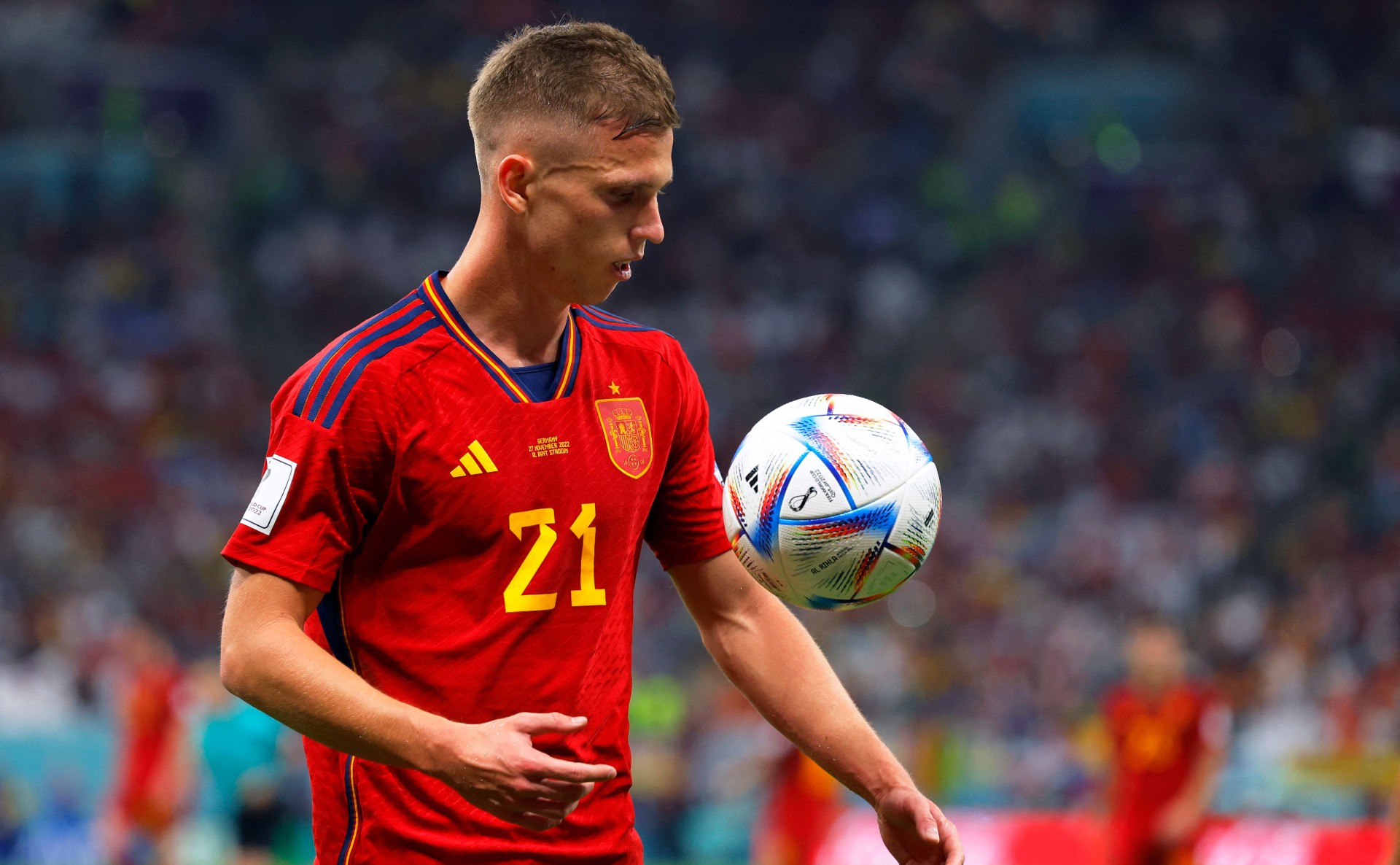 Barcelona meeting with Dani Olmo’s father was regarding Manchester United target, not Spain star