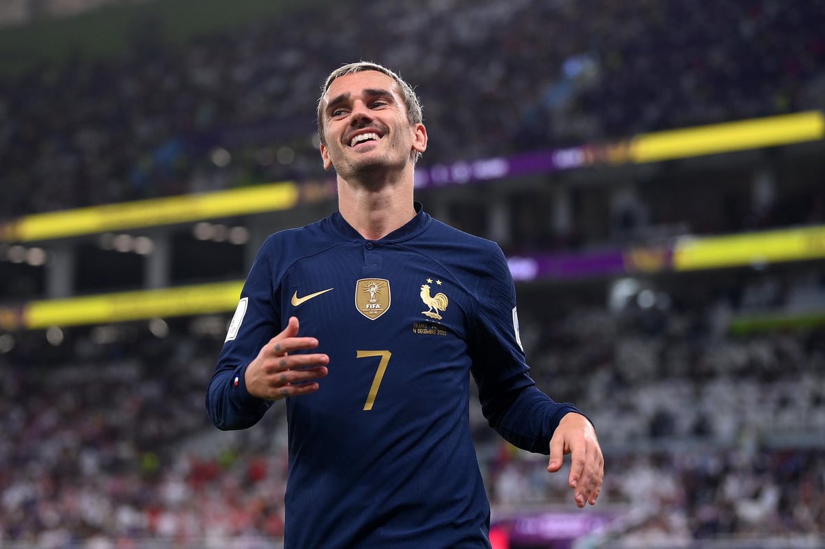 Antoine Griezmann 2022 Hair