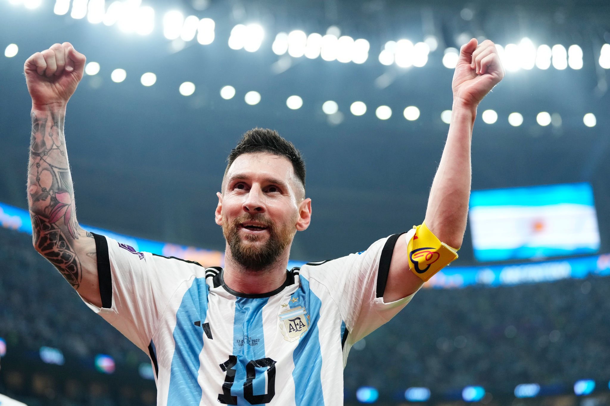 messi argentina world cup shirt