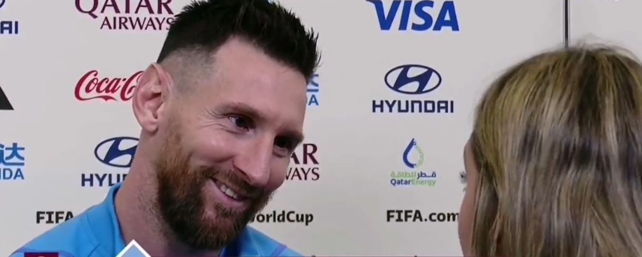Watch: Argentine reporter melts Lionel Messi with impassioned speech