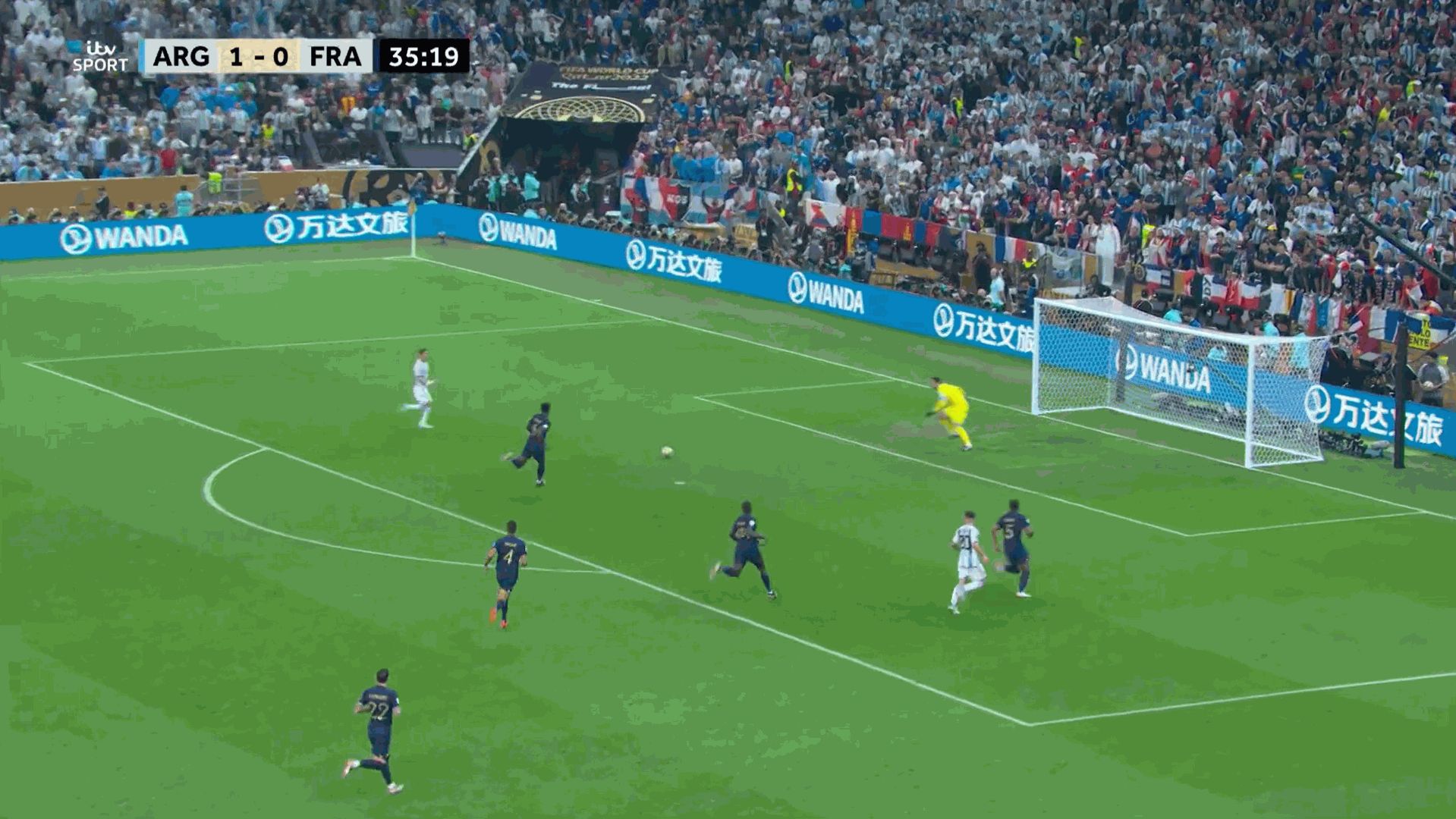 Watch Angel Di Maria Doubles Argentina S Lead In The World Cup Final