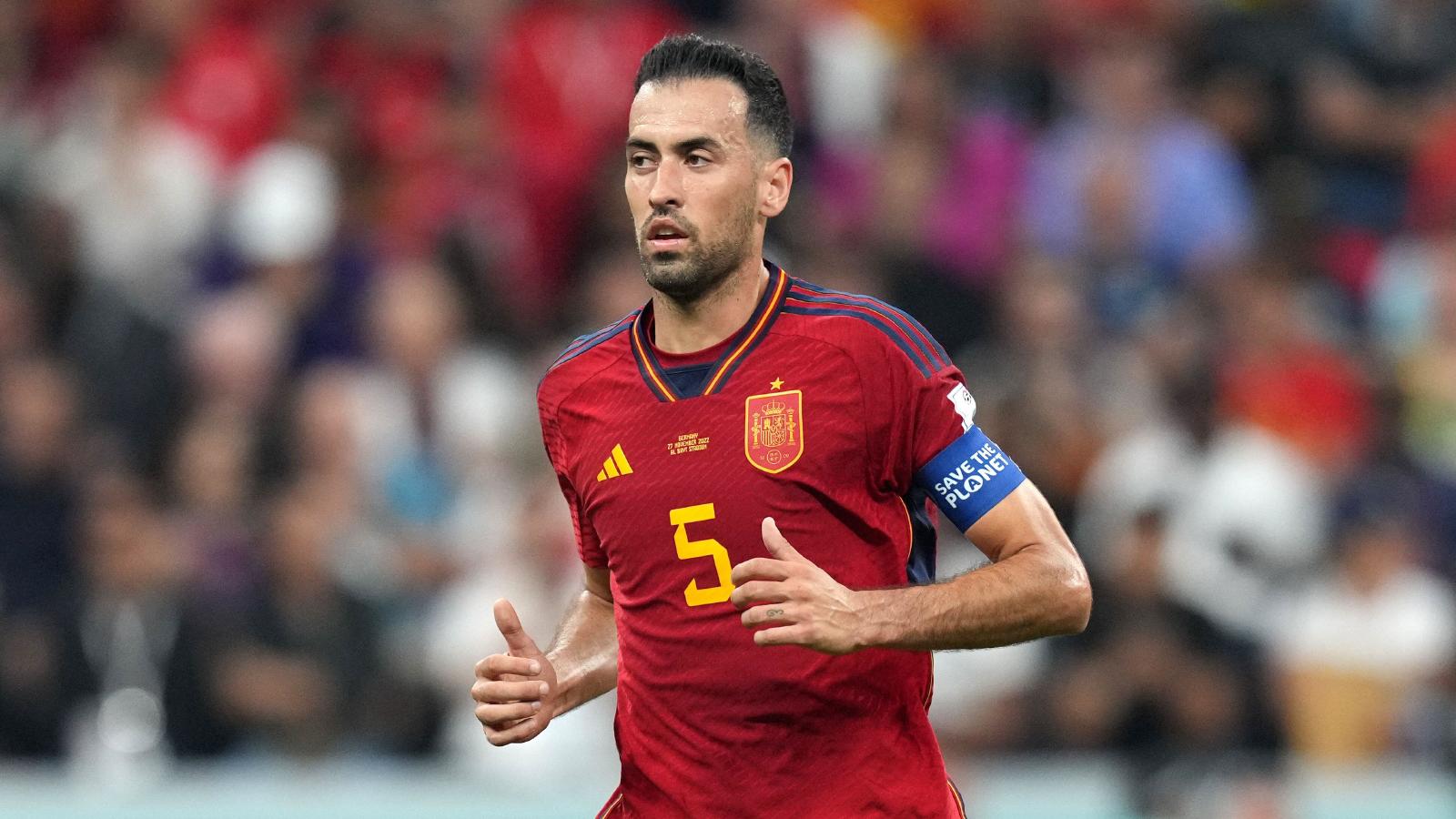 Luis Rubiales hails Sergio Busquets after Spain retirement
