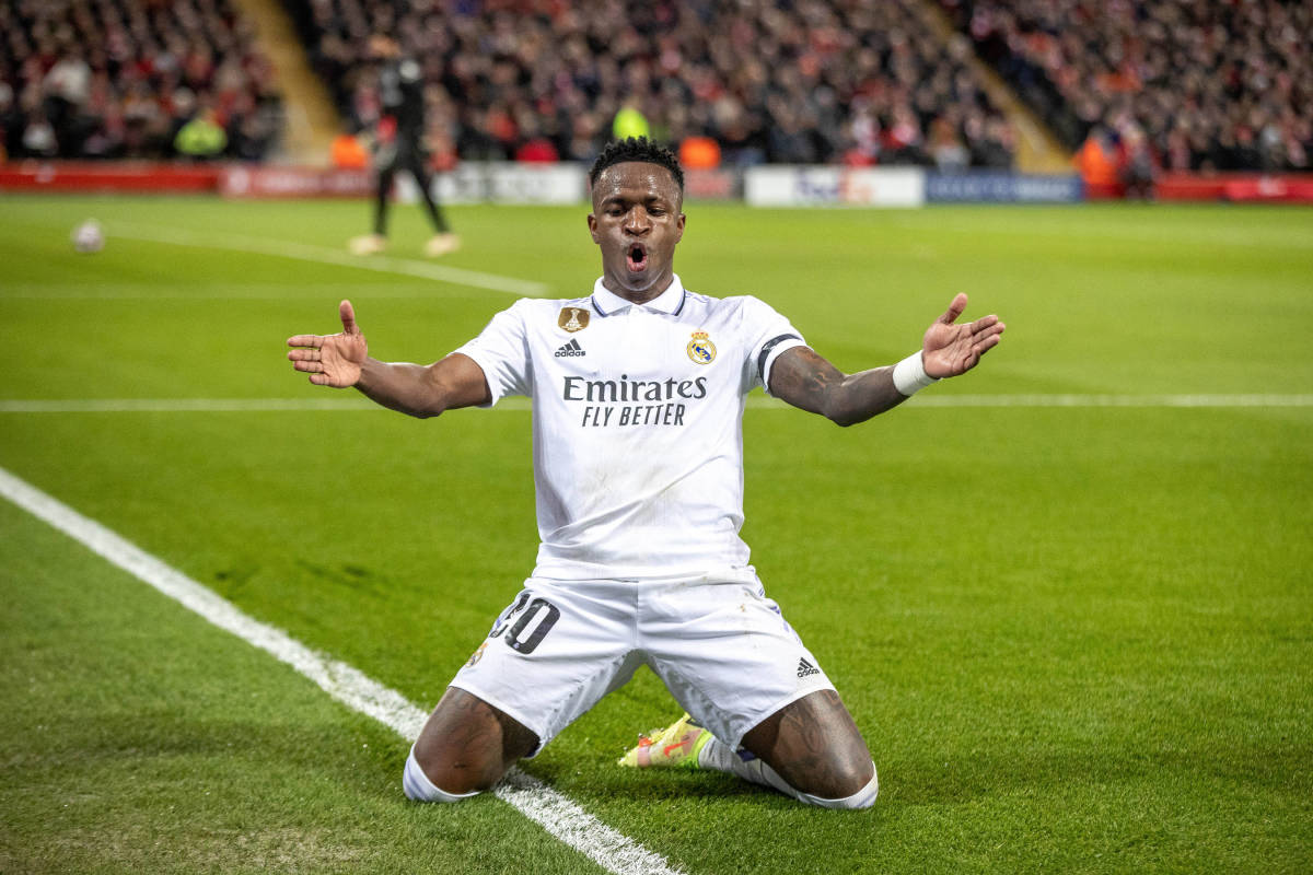 Watch Vinicius Junior score 1st Real Madrid hat-trick vs Levante