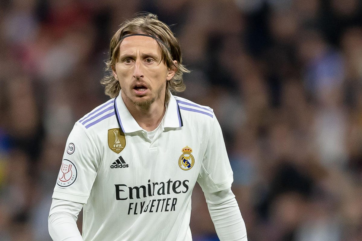 Modric's Real Madrid Match Shirt, 2022/23