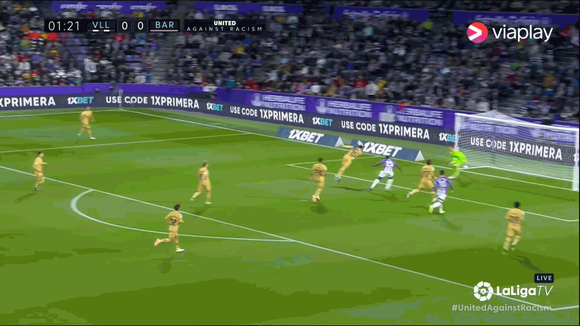 WATCH Nightmare start for Barcelona as Real Valladolid take the lead inside 2 minutes